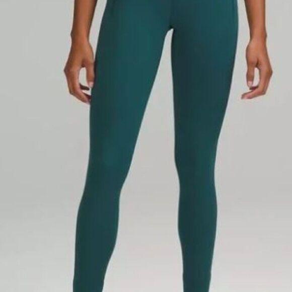 NWT Lululemon Swift Speed HR Tight 28"  Green Jasper - Picture 2 of 4